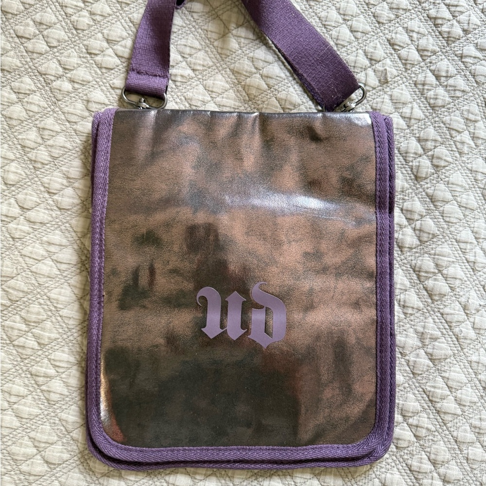 Urban Decay Metallic Makeup Brush Belt Messenger Bag